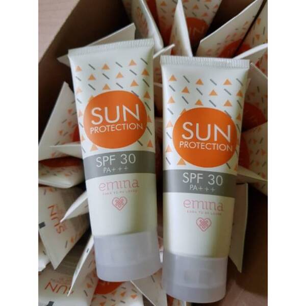 Review Emina Sun Protection SPF 30 PA+++, Sunscreen dengan ...